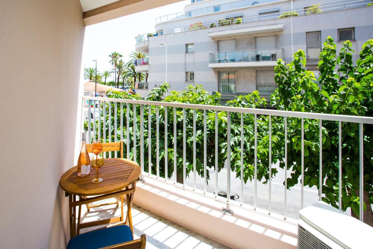 Romantic Sea View Studio, Steps Away From The Beach Антиб Экстерьер фото